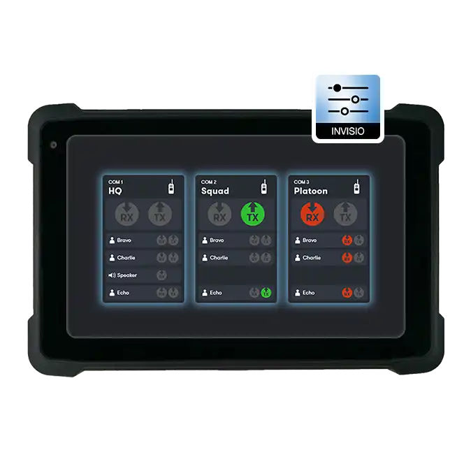 INVISIO Control app for Intercom management