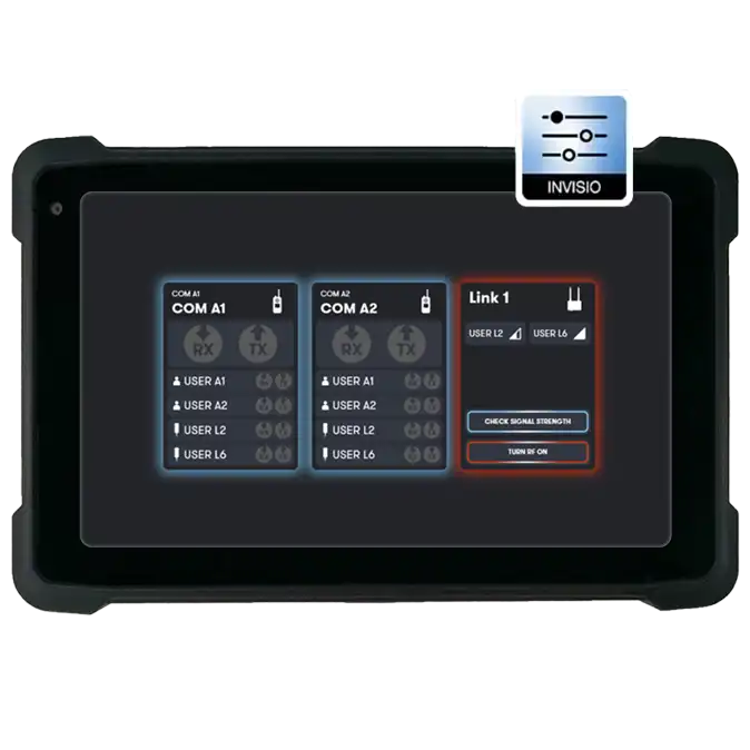 Invisio Control App Web